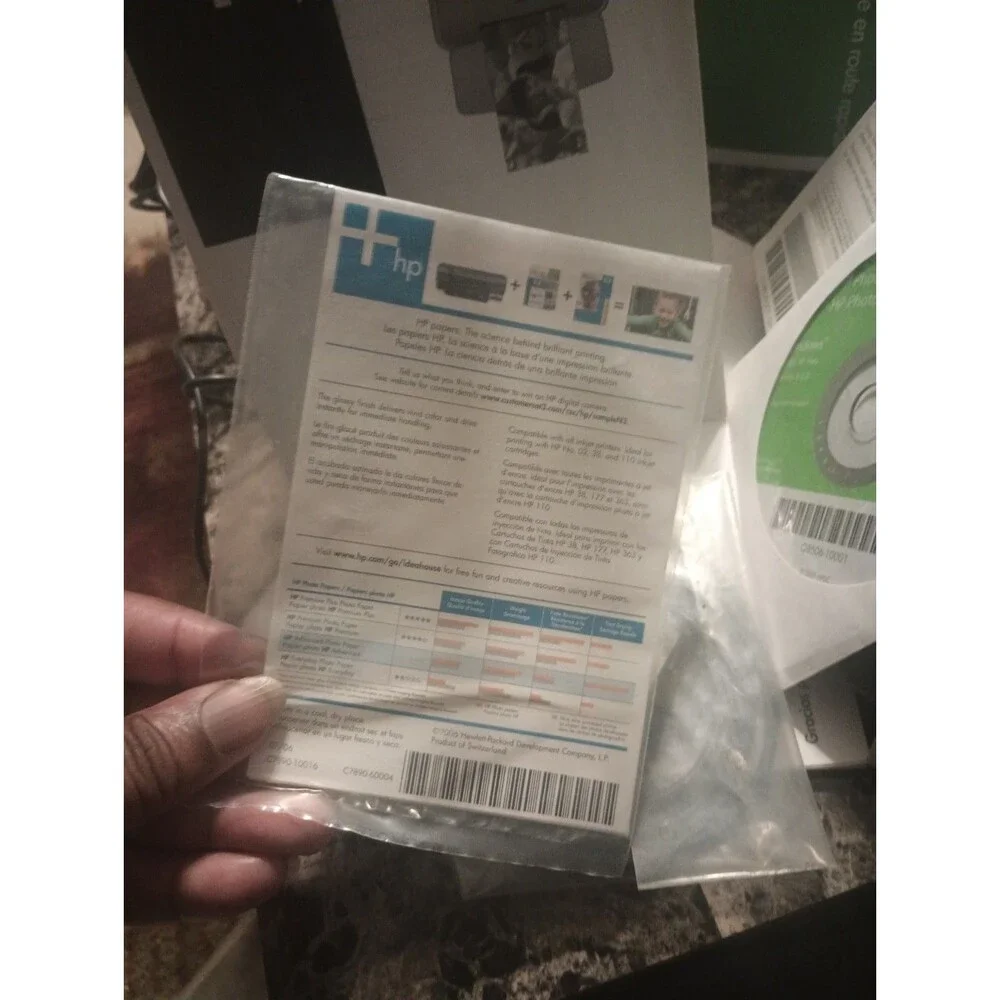 HP Photosmart A440 Digital Photo Inkjet Printer -Working!